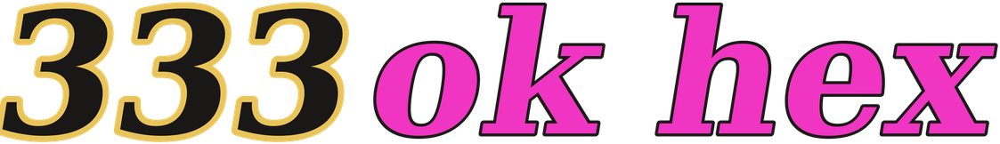 333ok hex logo